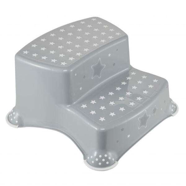 keeeper grey stars double step stool