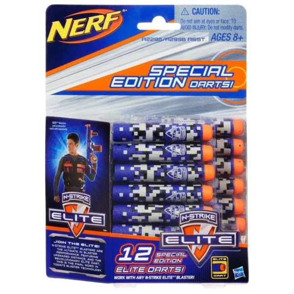 Nerf NStrike Elite 12 Dart Refill Pack - Assorted Colours - Image 3