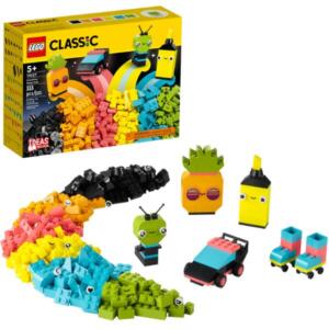 LEGO Classic 11027 Creative Neon Fun Brick Box Set