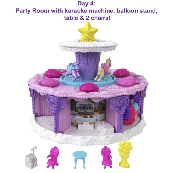 Polly Pocket Birthday Cake Countdown Playset - Image 5