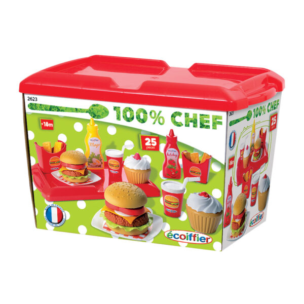 Ecoiffier Hamburger Set