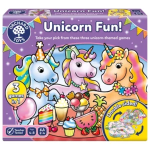 Orchard Toys Unicorn Fun! 3-in-1 Game