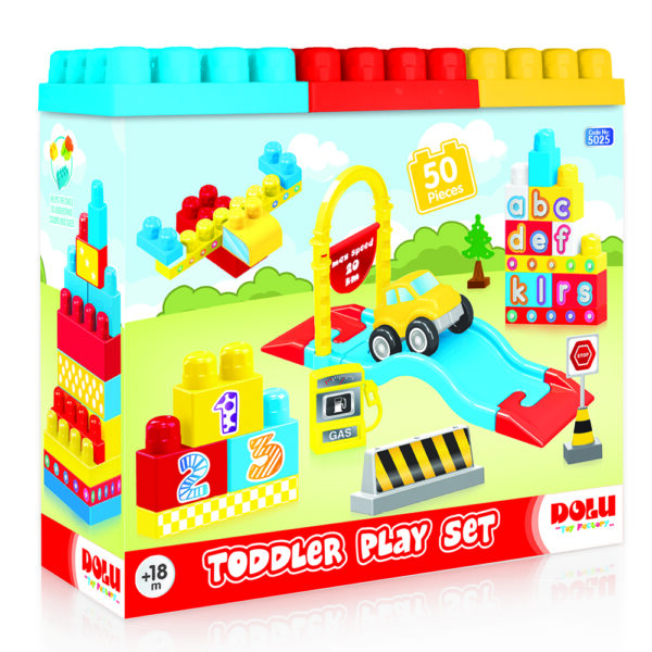 Toddler Blocks 50 Pcs Playset