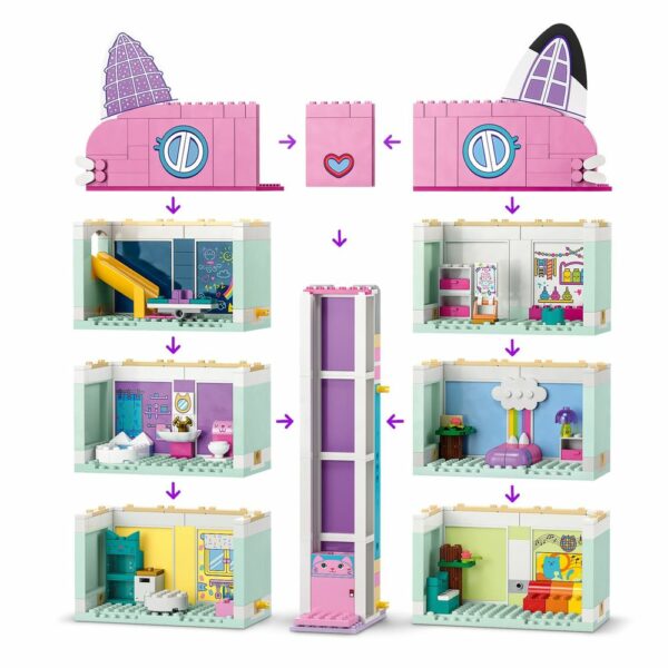 LEGO Gabby's Dollhouse 10788 Gabby's Dollhouse - Image 4