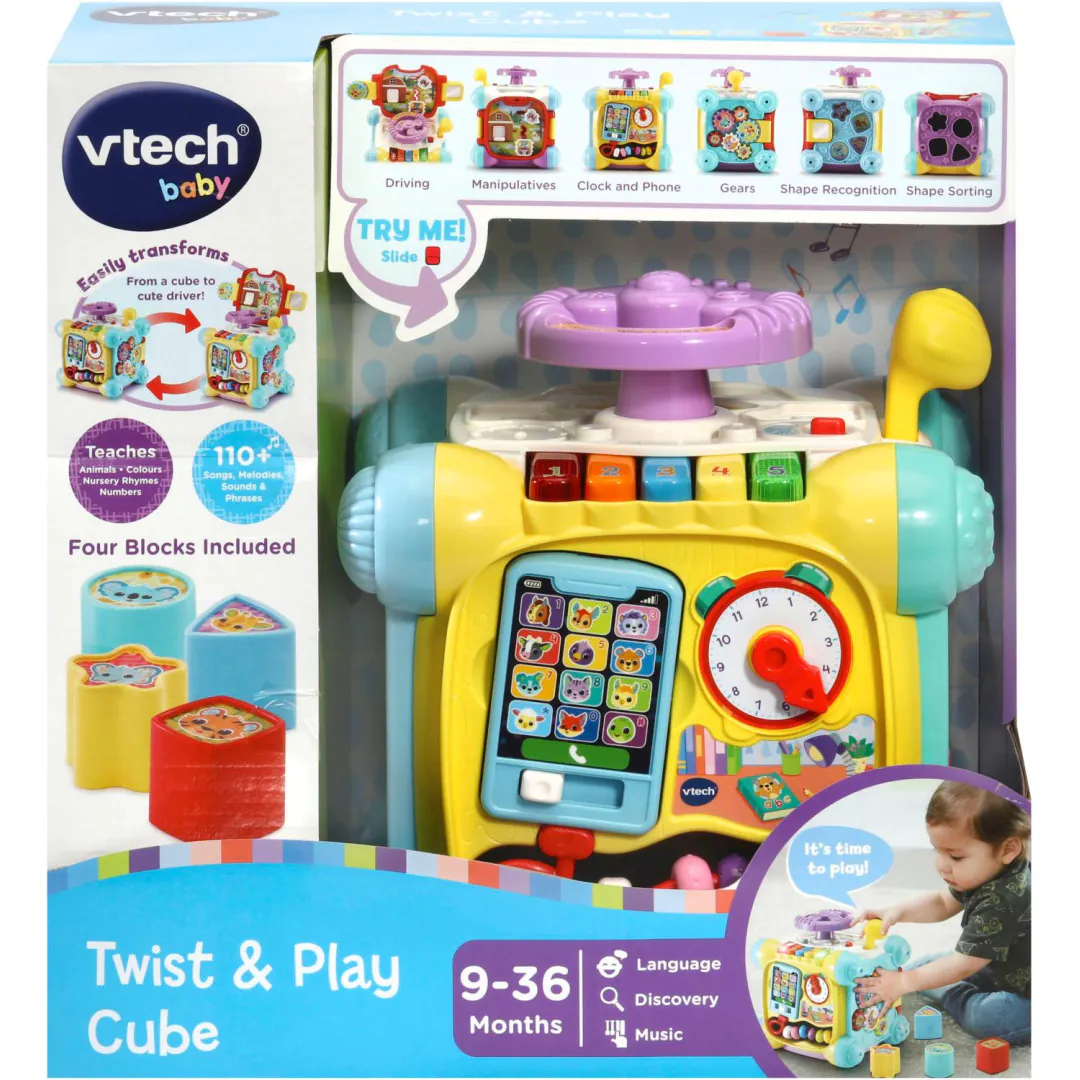 Vtech Twist & Play Activity Cube - Image 4