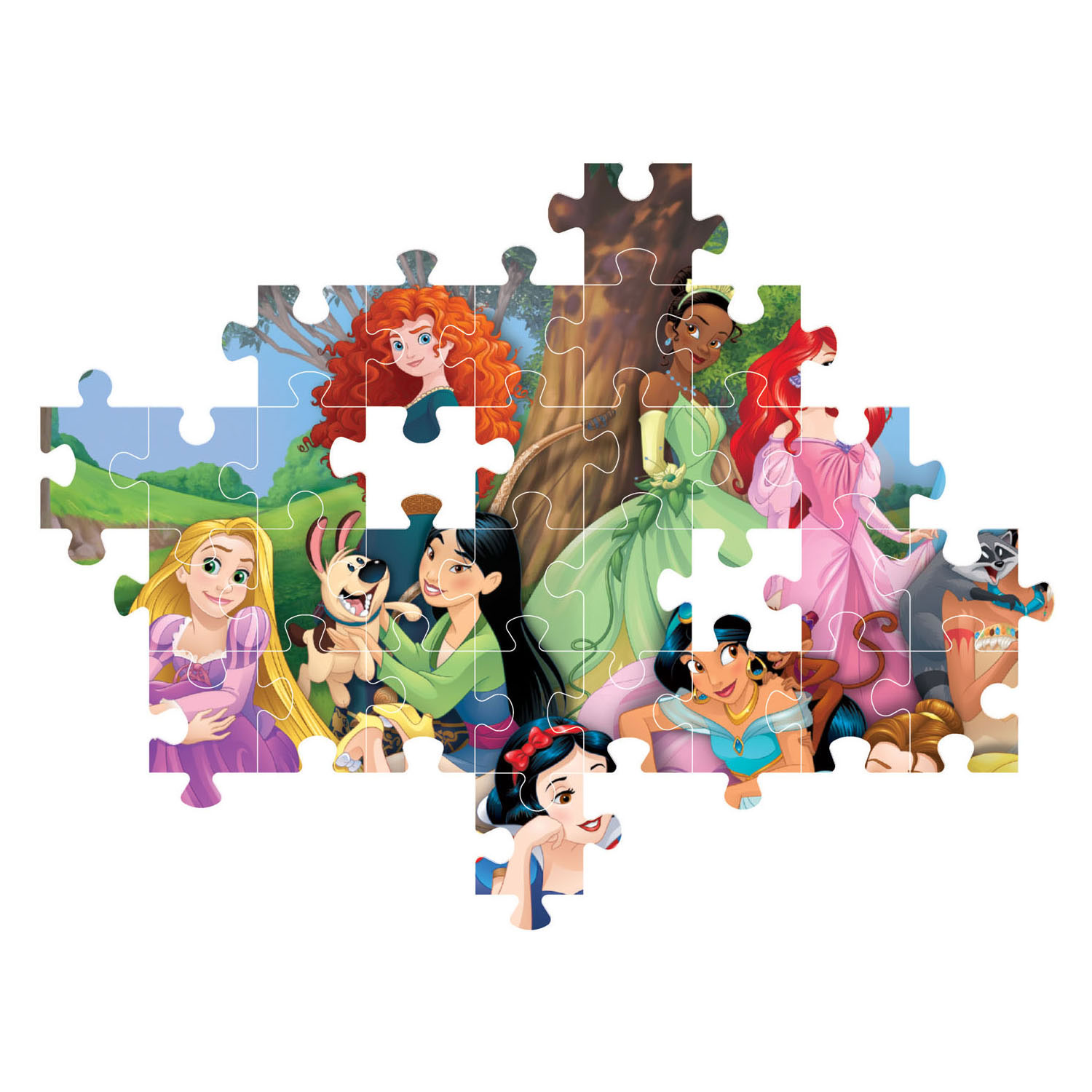 Clementoni Disney Princess 104 Piece Puzzle - Image 2