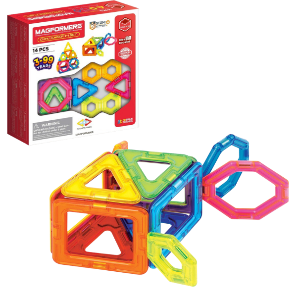 Magformers Challenge 14 Piece Construction Set
