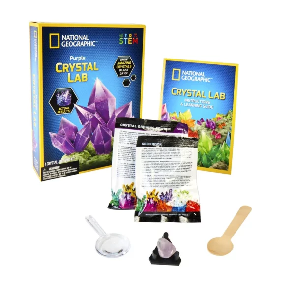 National Geographic Purple Crystal Lab