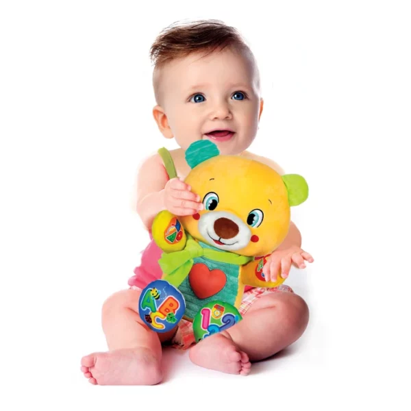 Baby Clementoni Cuddles and Words Interactive Baby Bear