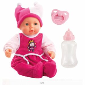 Hello Baby 46cm With Sounds Doll – Pink