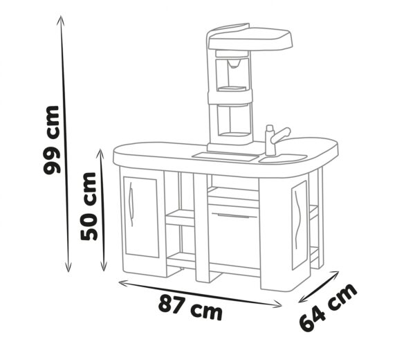 Smoby Studio Kitchen XL Bubble - Image 4