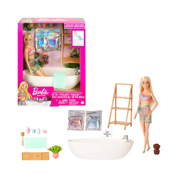 Barbie Confetti Bath