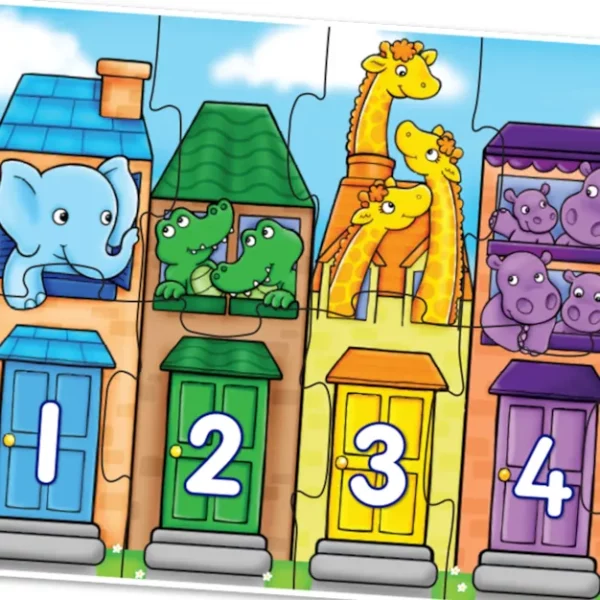Orchard Toys Number Street Jigsaw Puzzle - Image 3