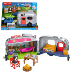Fisher-Price Little People Light-Up Learning Camper