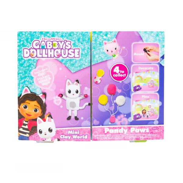 Gabby's Dollhouse Mini Clay World Pandy Paws