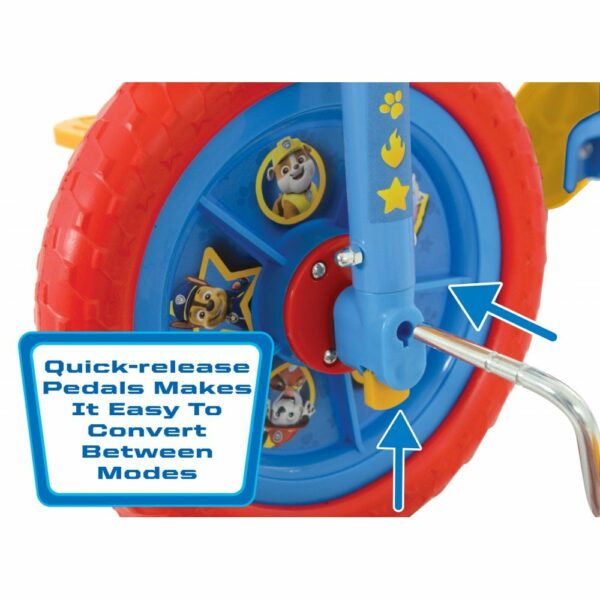 Paw Patrol 2-In-1 Balance & Pedal Bike 10 Inch - Image 3