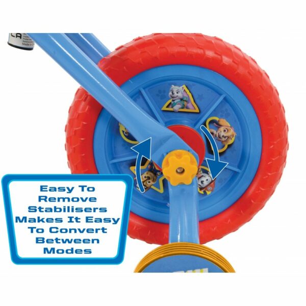 Paw Patrol 2-In-1 Balance & Pedal Bike 10 Inch - Image 4