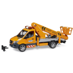 Bruder 1:16 MB Sprinter With Working Platform & Light and Sound