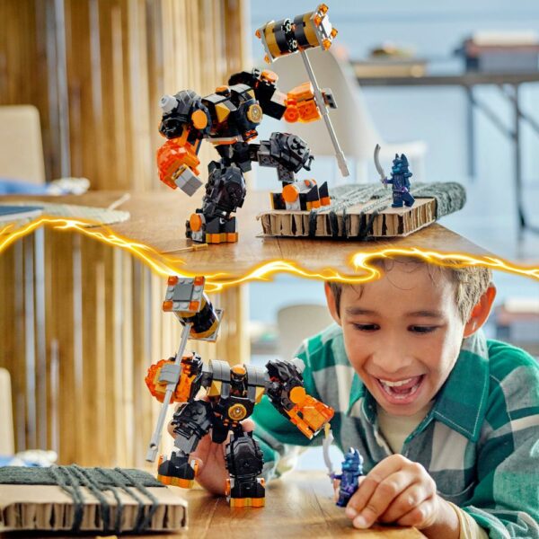 LEGO Ninjago 71806 Cole's Elemental Earth Mech - Image 4