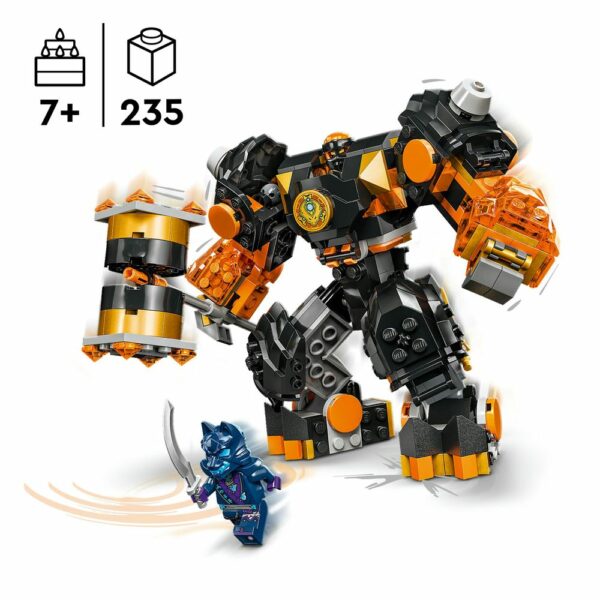 LEGO Ninjago 71806 Cole's Elemental Earth Mech - Image 3