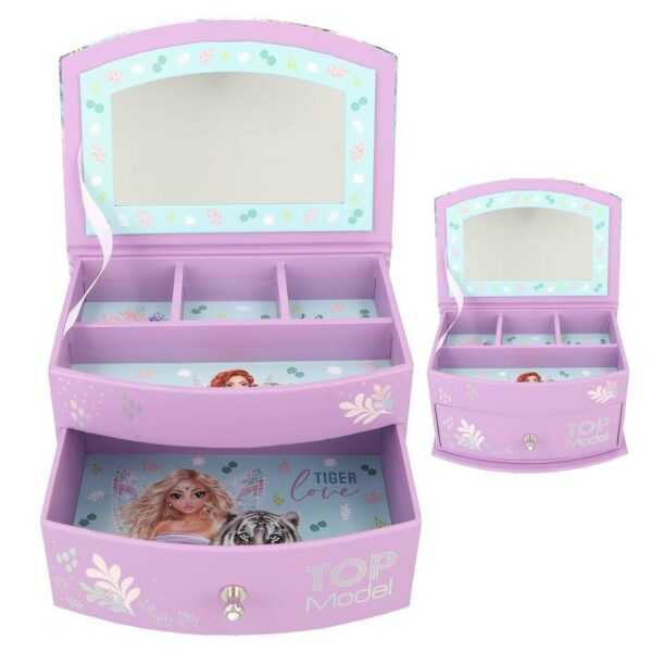 Top Model - Small Jewellery Box Fantasy Tiger