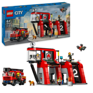 LEGO City 60414 Fire Station With Fire Engine