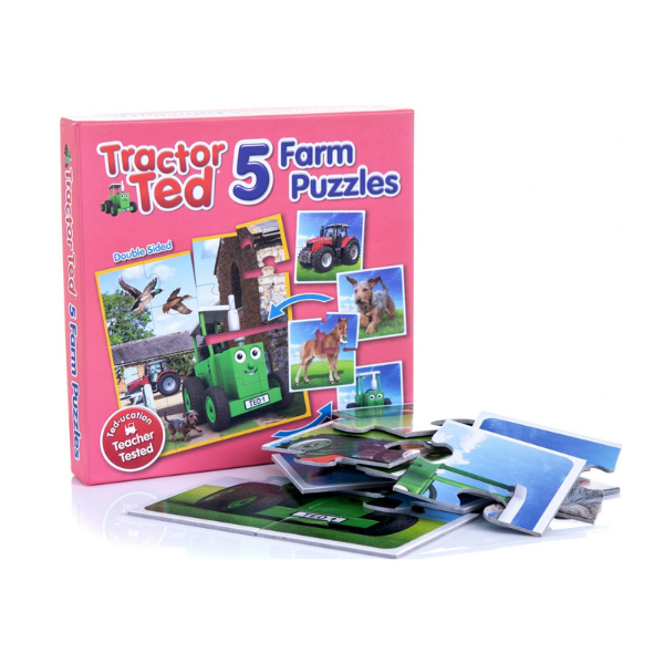 Tractor Ted 5 Farm Puzzles