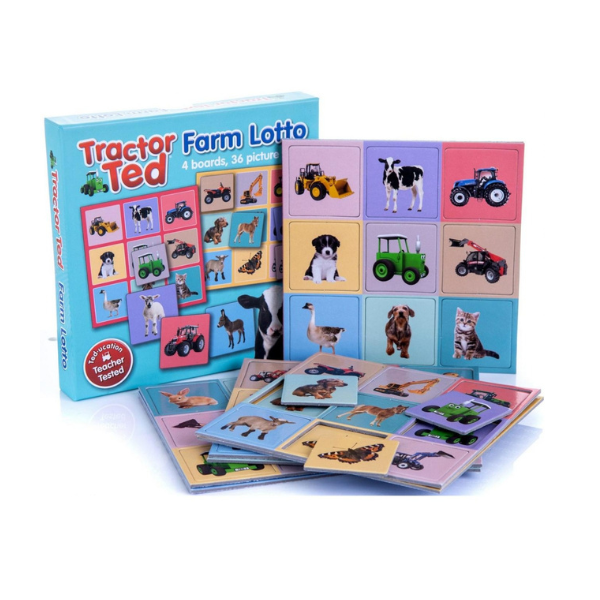 Tractor Ted Farm Lotto Game