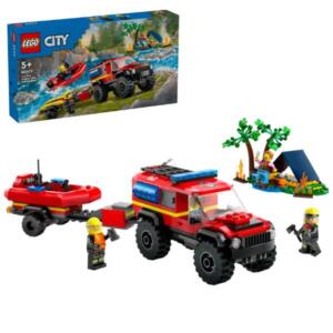 LEGO City 60412 4 x4 Engine With Rescue Boat
