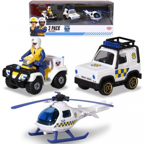 Fireman Sam 3 Pack Vehicles