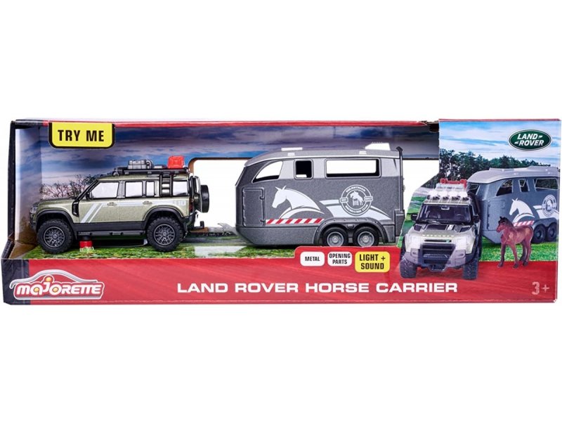 Majorette Land Rover Horse Carriage - Image 5