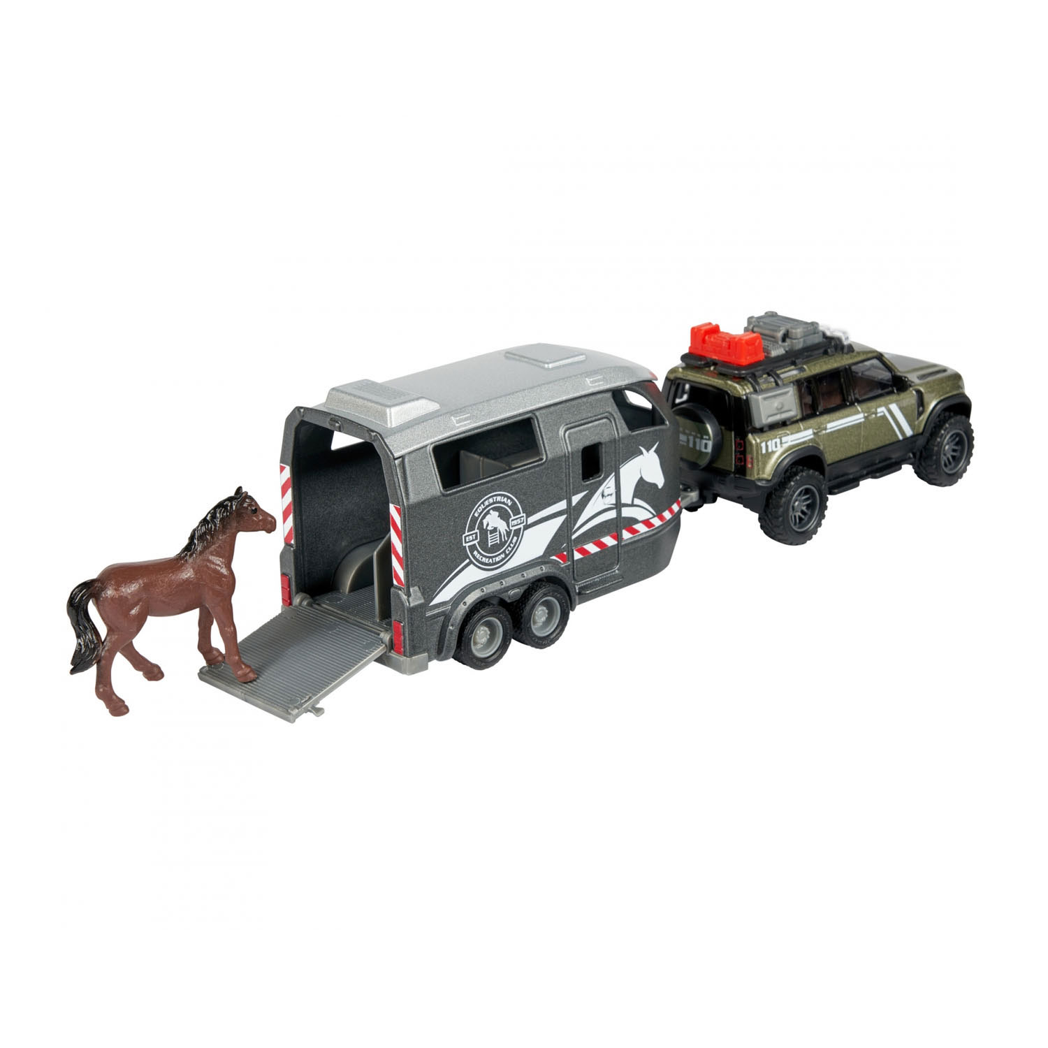 Majorette Land Rover Horse Carriage - Image 3