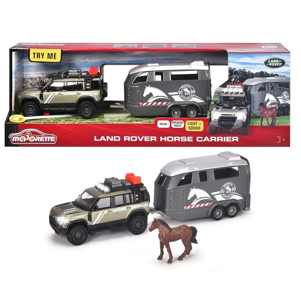 Majorette Land Rover Horse Carriage