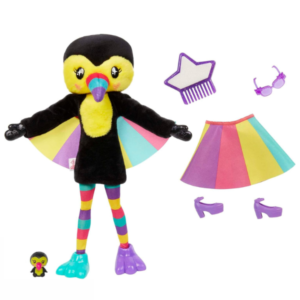 Barbie Cutie Reveal Doll with Toucan Plush Costume