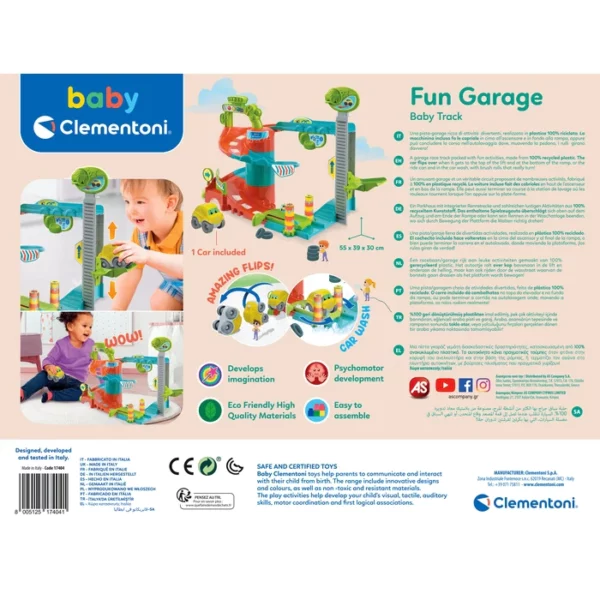 Baby Clementoni Fun Garage - Image 3