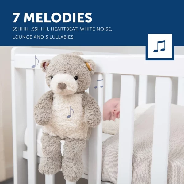 ZAZU Bruno The Bear Baby Sleep Shusher - Image 3