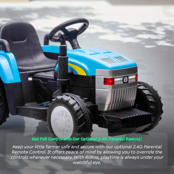 New Holland 12v Electric Ride On Tractor - Image 4