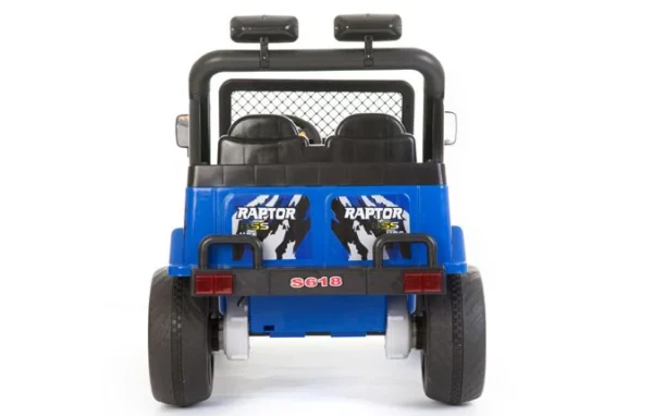 Raptor Ride On Jeep Truck - Blue 3-7 Years - Image 6