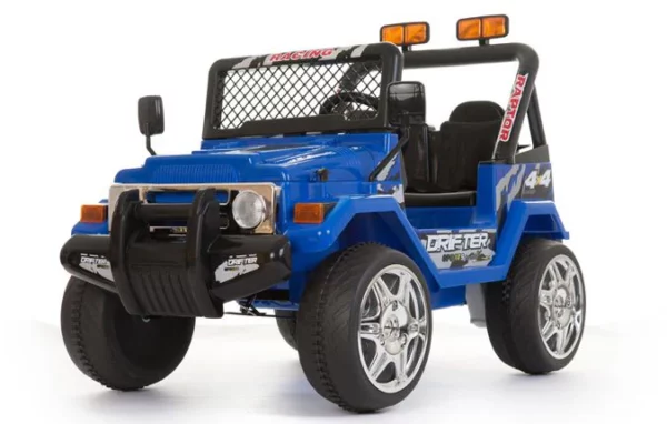 Raptor Ride On Jeep Truck - Blue 3-7 Years - Image 8