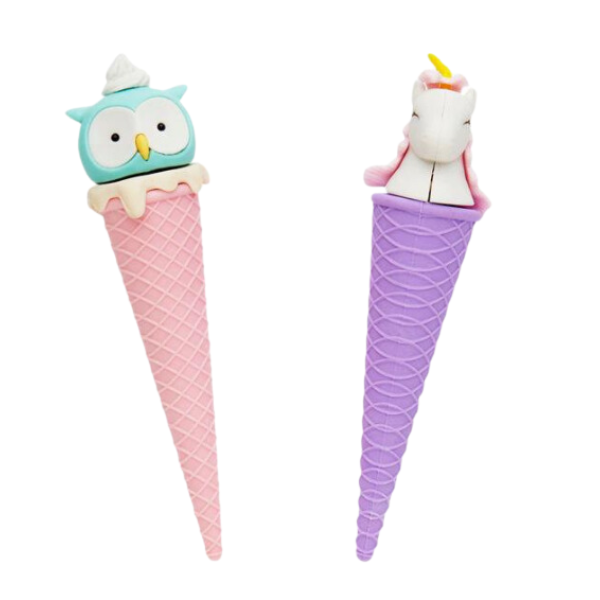 Emotionery 3d Ice Cream Novelty Eraser Assortment