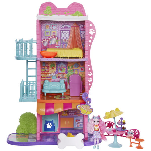 Enchantimals City Tails Townhouse & Café Playset