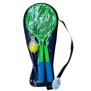 Racket Set With Shuttlecock & Ball