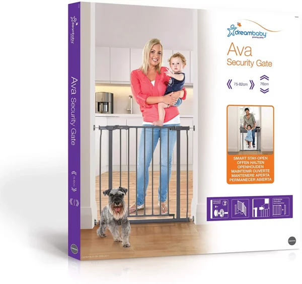 Dreambaby Ava Safety Gate - Charcoal - Image 3