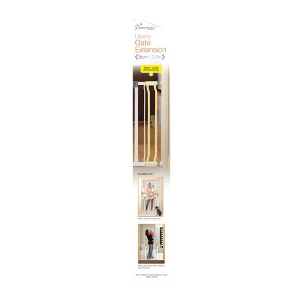 Dreambaby Extension For Barrier Liberty, Standard, Slimline 9cm, White