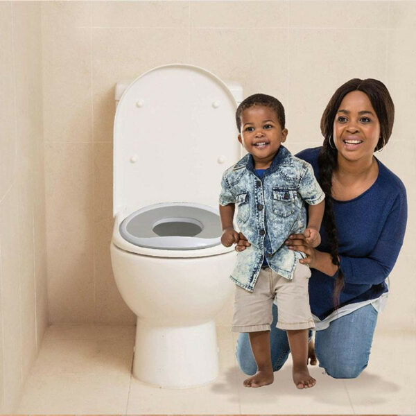 Dreambaby Ezy-Slimline Contoured Shape Toilet Trainer Seat - Image 2