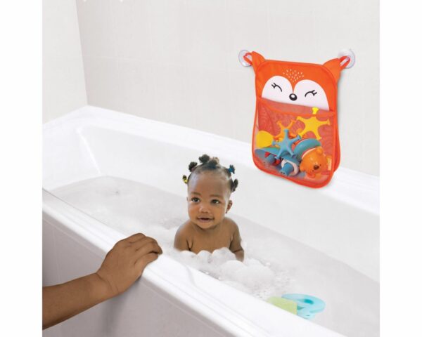 Dreambaby Fox Design Bath Toy Storage Bag - Image 4