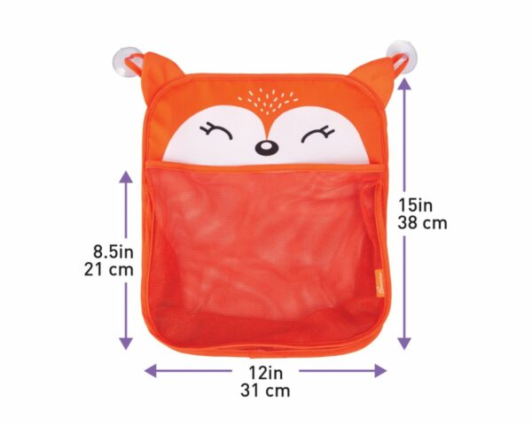 Dreambaby Fox Design Bath Toy Storage Bag - Image 2