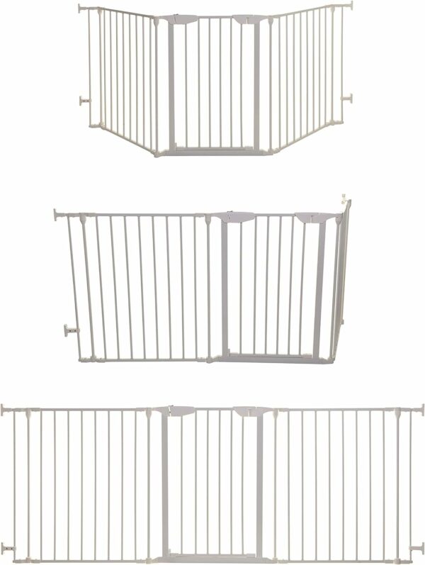 Dreambaby Newport Adapta Gate - White - Image 2