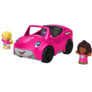 Fisher-Price Little People Barbie Convertible with 2 Figures