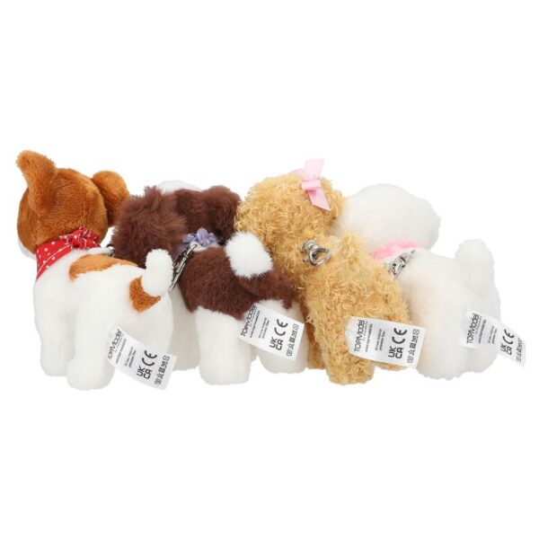 Top Model Plush Dog Pendants Kitty and Doggy - Image 2